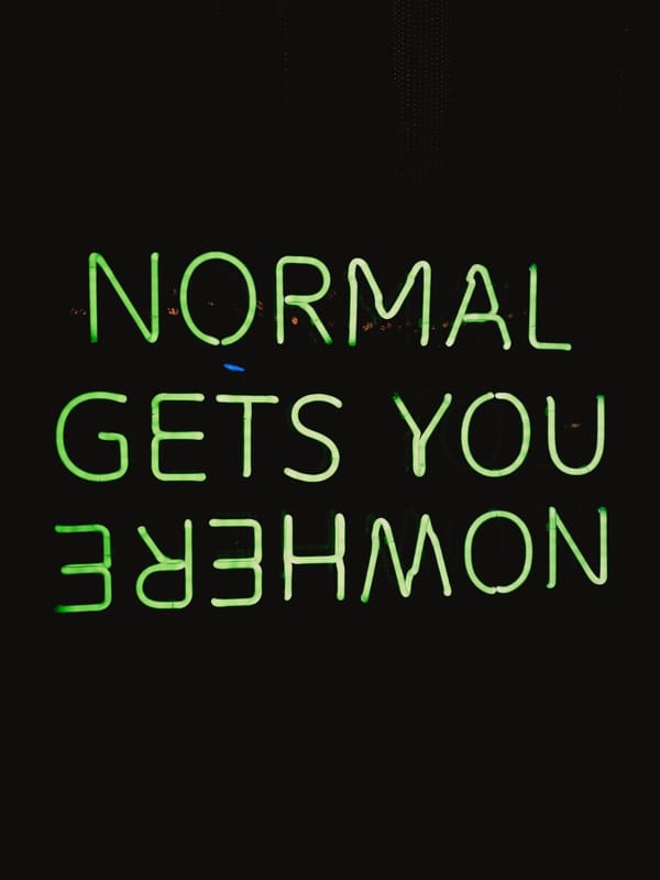 Why “normal” isn’t useful for describing things
