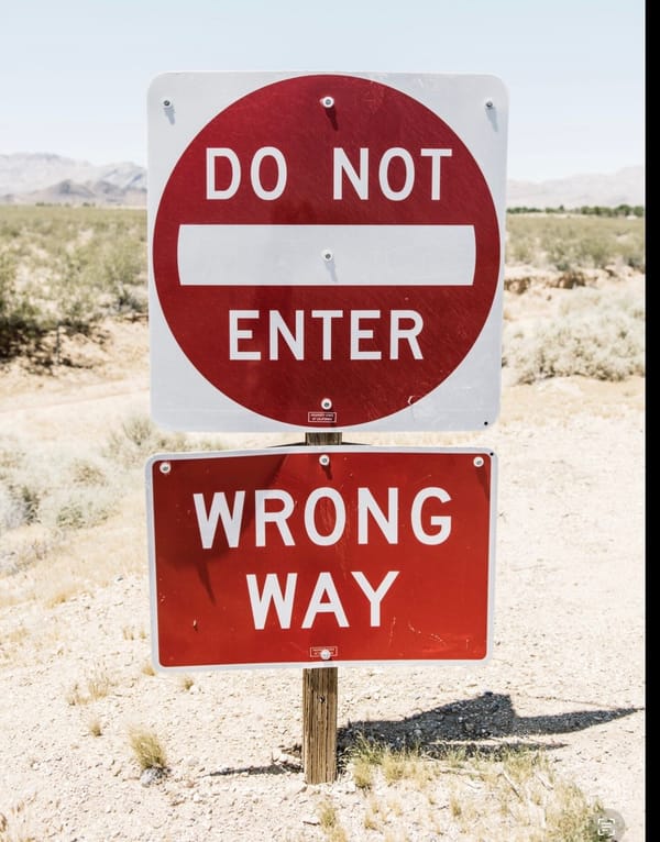 When you make a mistake…